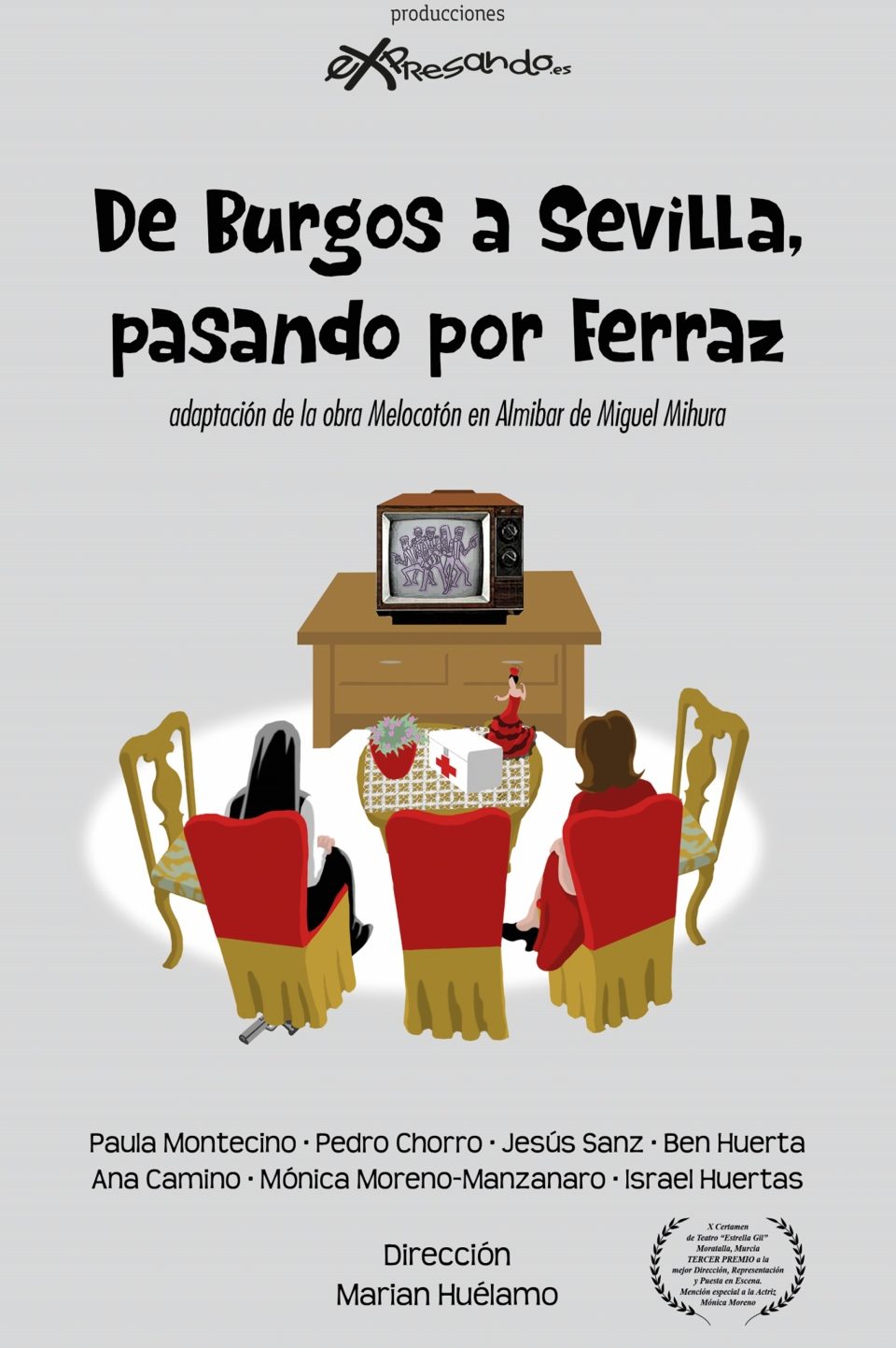 Portada obra de teatro adaptación